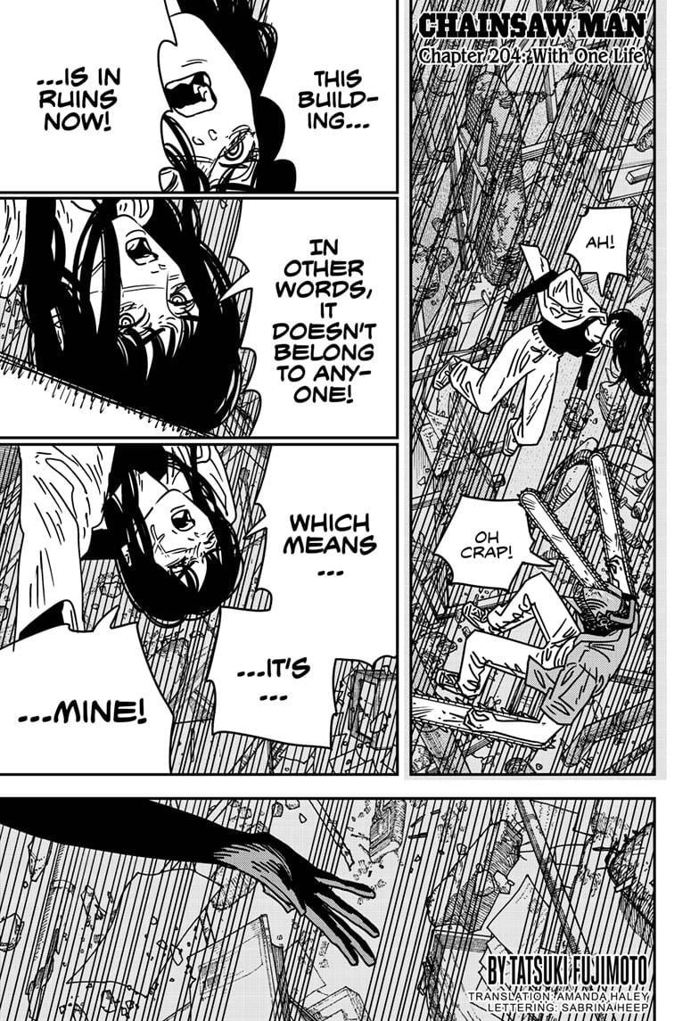 Chainsaw man Chapter 204 1